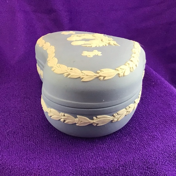 Wedgwood Jasperware Royal Wedding Trinket Box Prince Charles Lady Diana 1981 - Picture 4 of 12